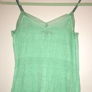 Sea Foam Green American Eagle Outfitter's Fine Knit Tank